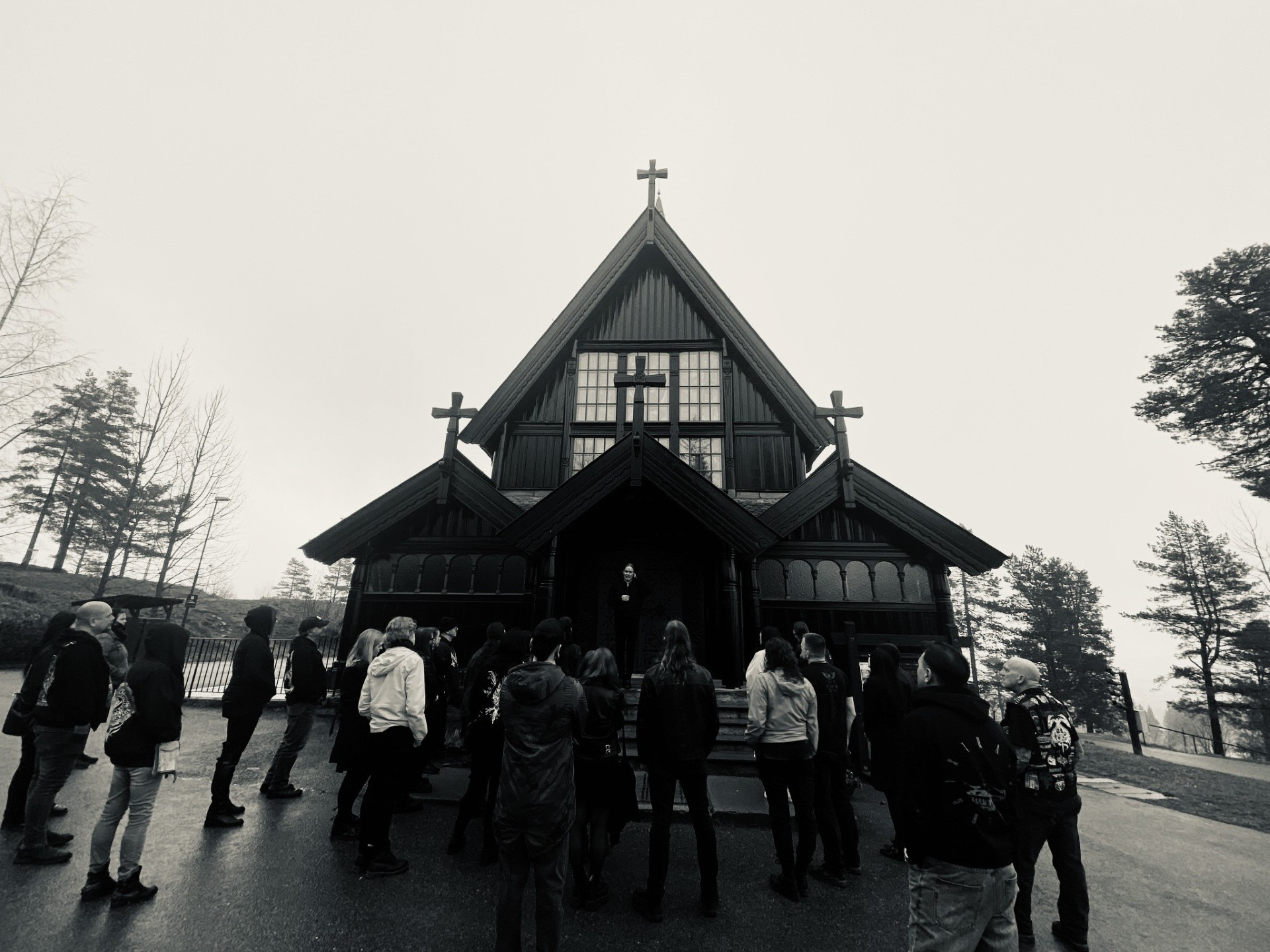 Black Metal Bus Sightseeing
